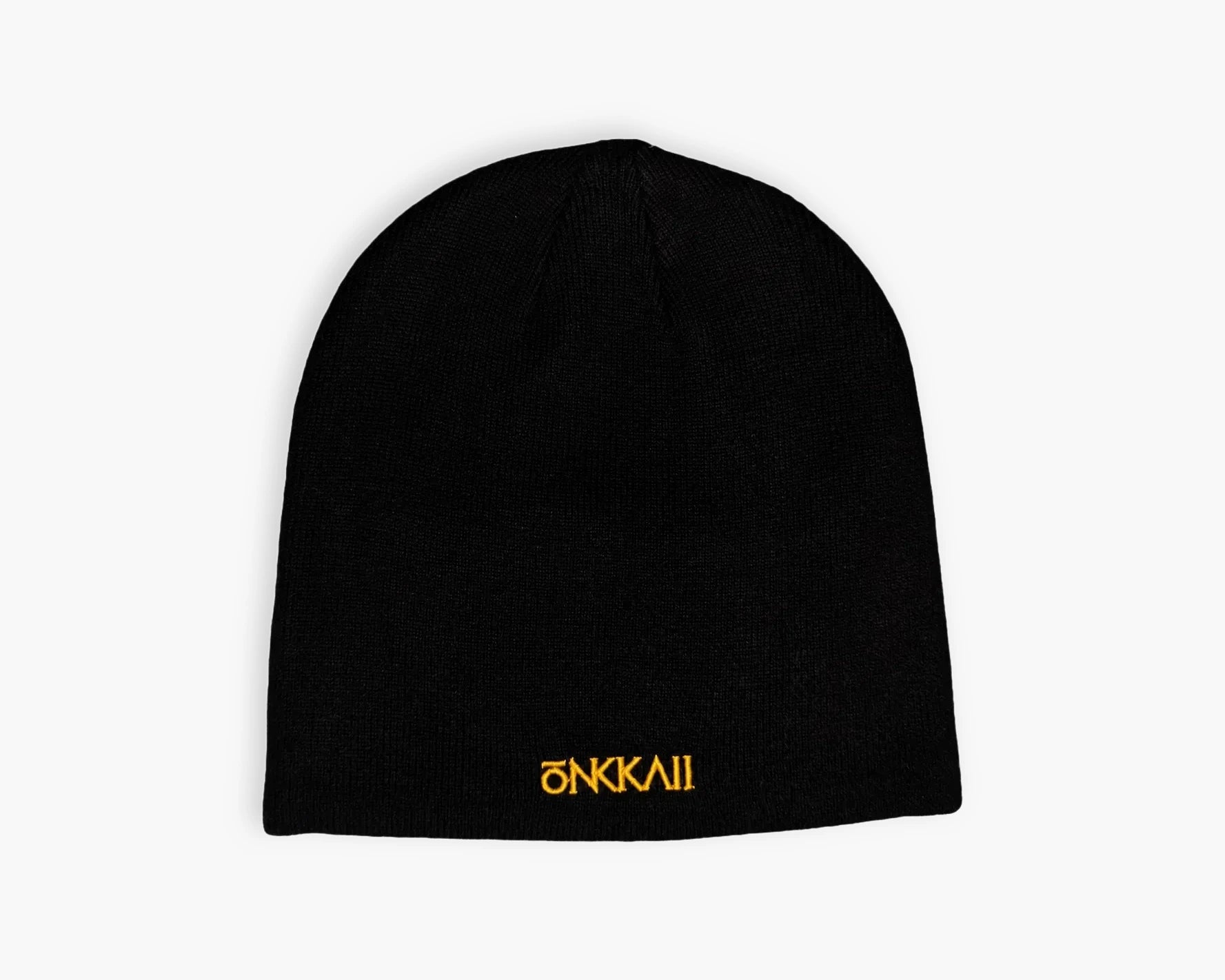 acrylic beanie — black