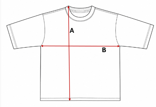 Tee sizing diagram